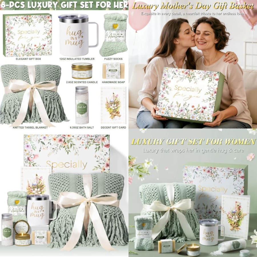 Spa Wellness Day - Self Care Gifts for Women Get