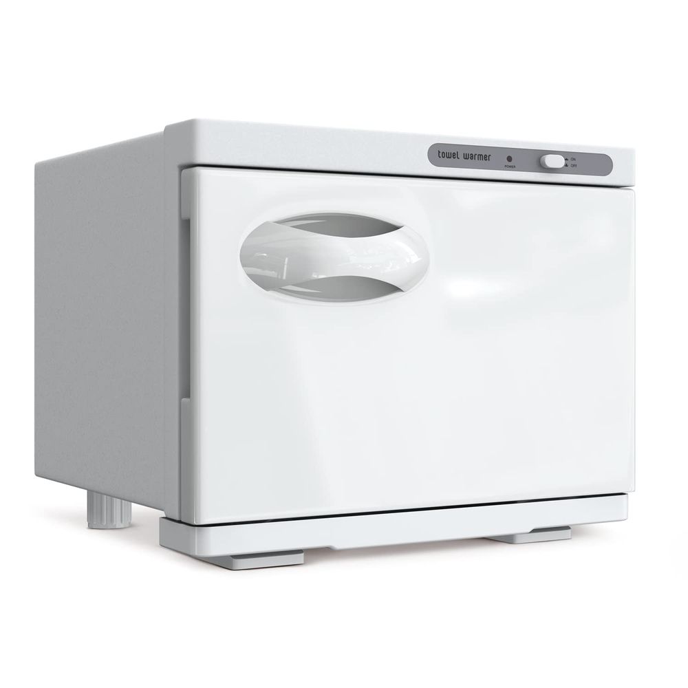Spa & Wellness Zámeček Petrovice - Compact 8L White Towel Warmer Cabinet