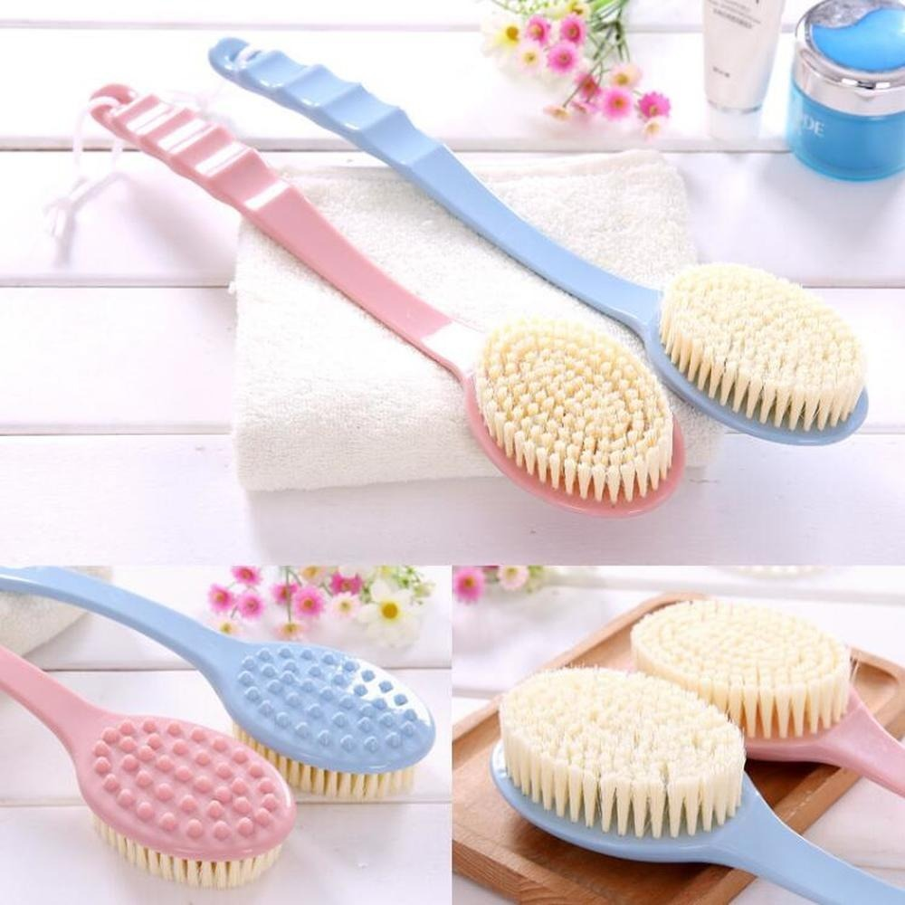 Dry Brush Body - Soft Body Scrubber Shower Exfoliating Scrubs