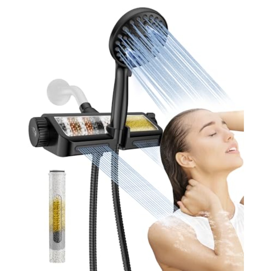 Spa & Wellness Zámeček Petrovice - Filtered Shower Head with Handheld Combo