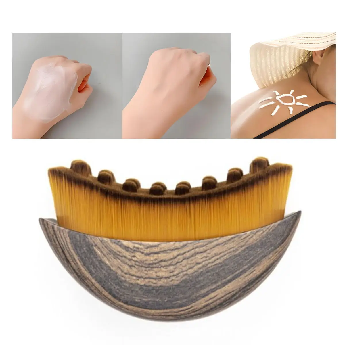 Facial Lymphatic Contour Brush - огляд і ціна Dry Brush Body