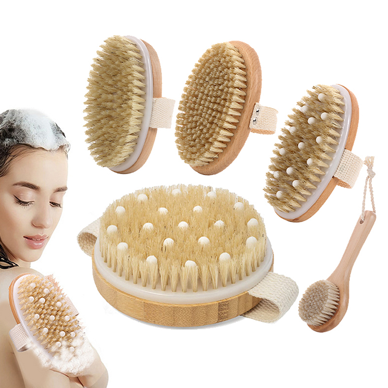 1Pcs Exfoliating Wooden Body M - огляд і ціна Dry Brush Body