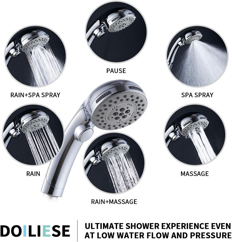 High Pressure Shower Head with - огляд і ціна Spa & Wellness Zámeček Petrovice