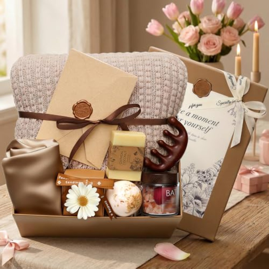 Self Care Gifts Baskets for Wo - огляд і ціна Spa Wellness Day