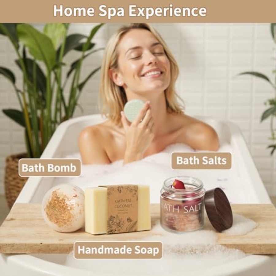 Self Care Gifts Baskets for Wo - огляд і ціна Spa Wellness Day