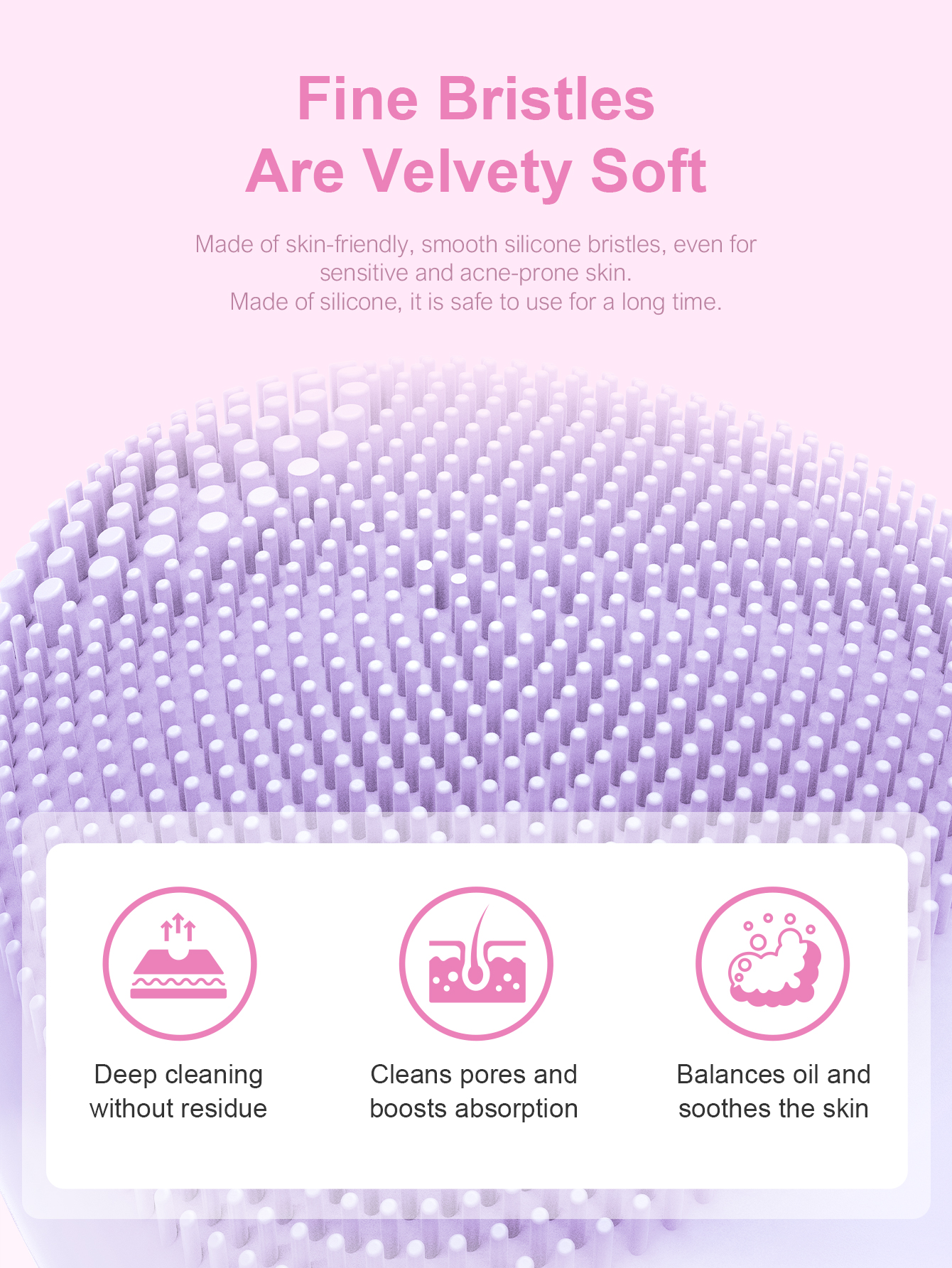 Facial Cleansing Brush Made wi - огляд і ціна Dry Brush Body