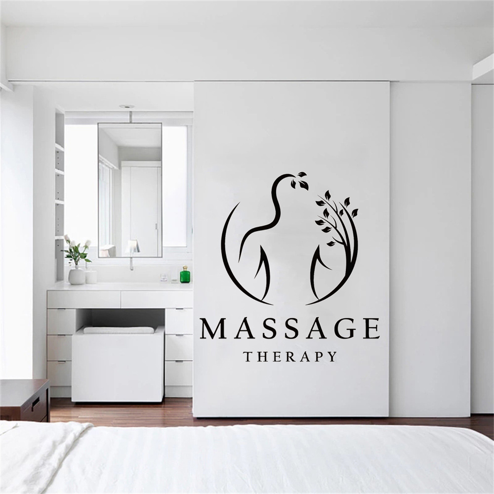 Massage Therapy Vinyl Wall Dec - огляд і ціна Wellness Spa And Massage