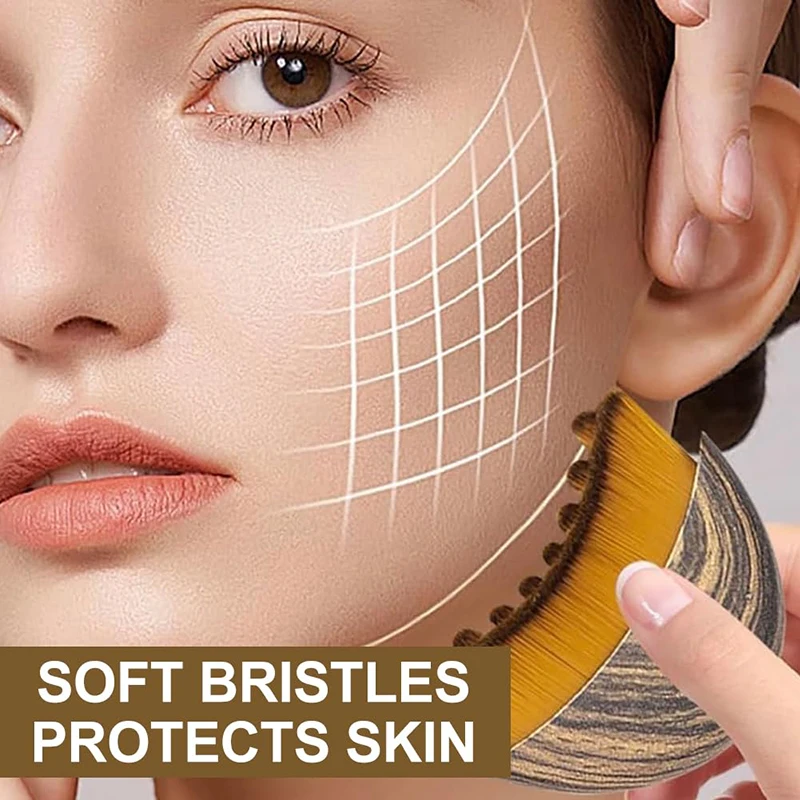 Lymphatic Contour Face Brush D - огляд і ціна Dry Brush Body