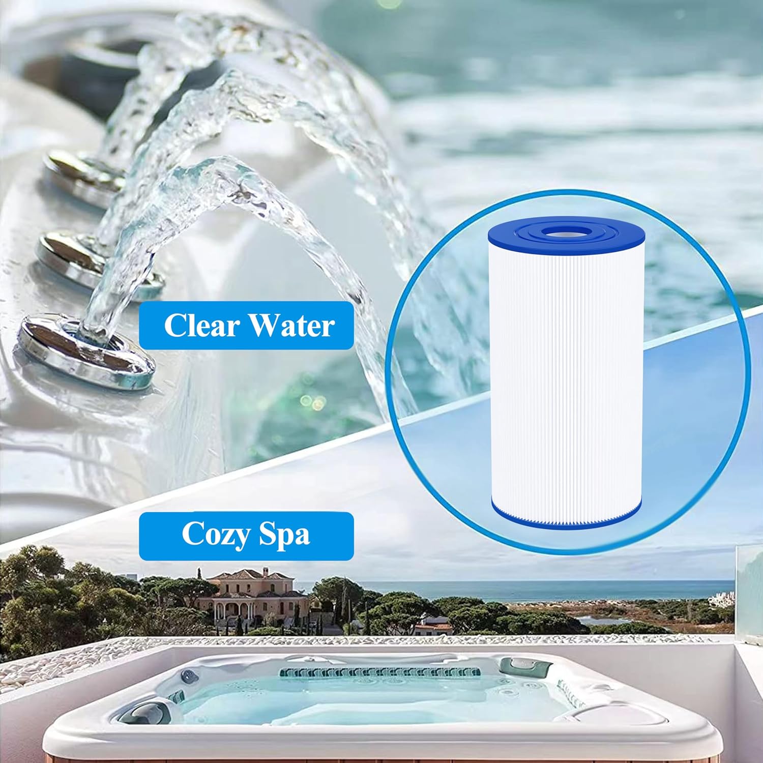 C-6430 Pool Spa Filter Cartrid - огляд і ціна Spa & Wellness Zámeček Petrovice