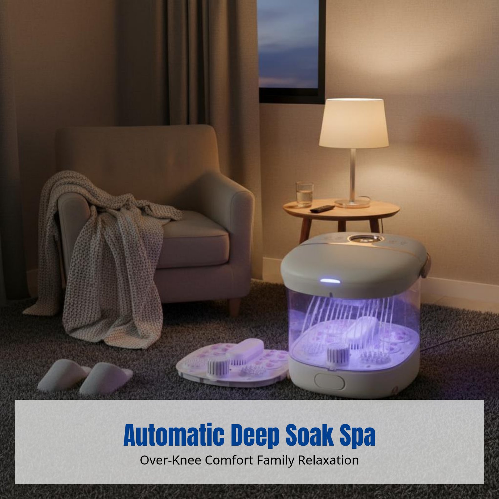 Deep Knees-Over Foot Spa Tub,  - огляд і ціна Wellness Spa And Massage