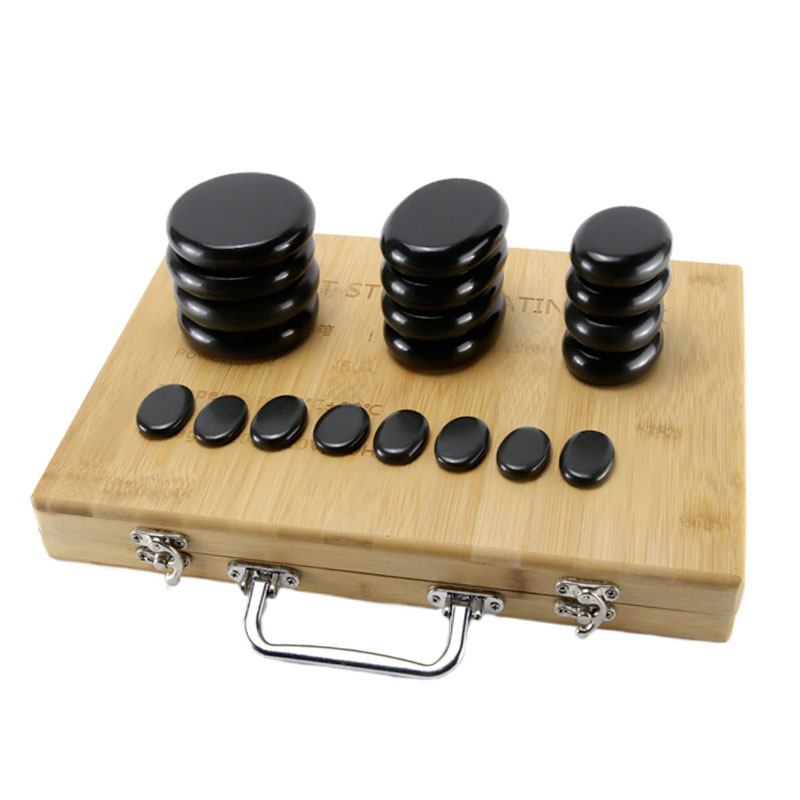 Hot Basalt Stone Massage Kit – - огляд і ціна Wellness Spa And Massage
